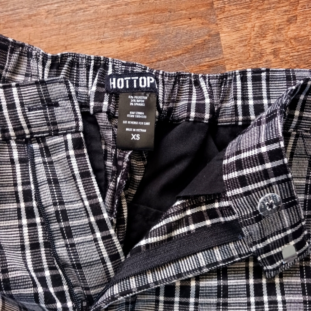 Hot topic black/white casual pants